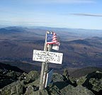 American Flag over Adams