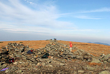 Looking north from the summit