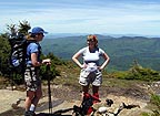 Ellen and Brenda at the ridge