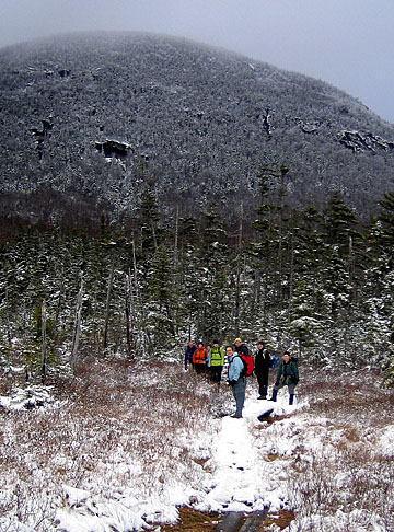 Hiking around Lonesome Lake