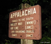 Trailhead at Appalachia